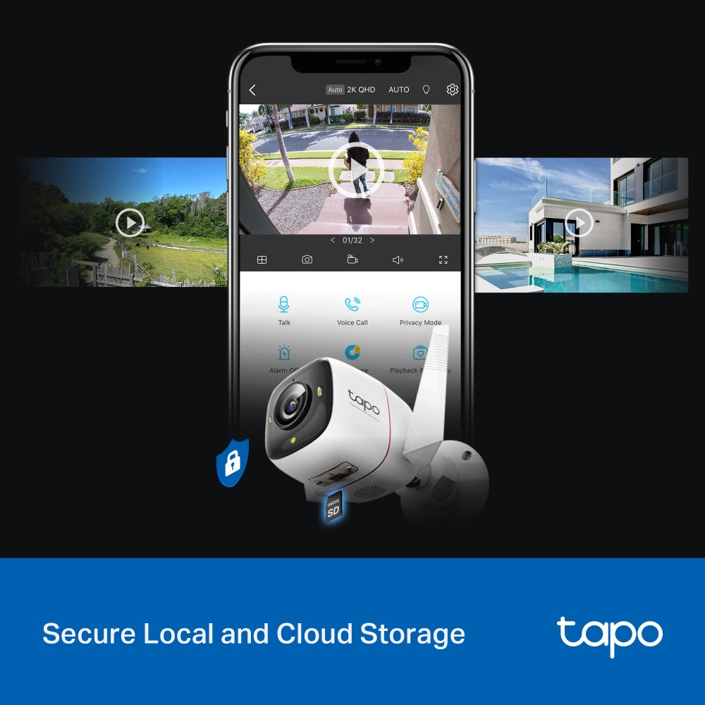 IP TAPO C325WB Exterior 2K Inalámbrica TP-LINK