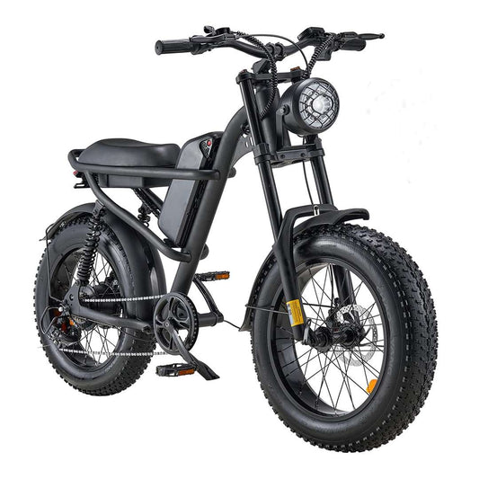 BICICLETA ELECTRICA TIPO MOTO GYROOR 20″ Z8 NEGRA