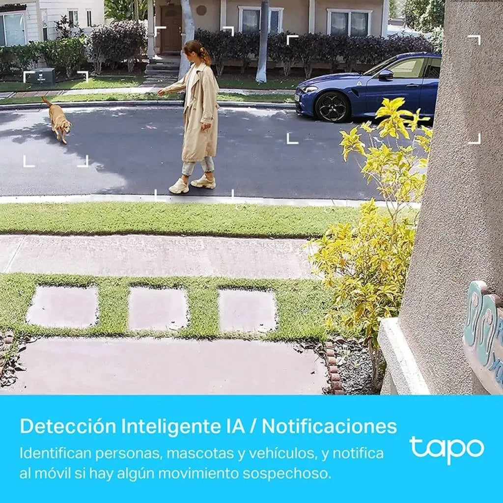 Cámara Seguridad Exterior TAPO C420 c/Batería 2K QHD WiFi TP-LINK