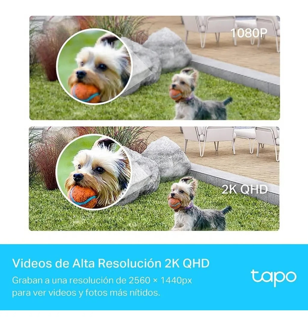Cámara Seguridad Exterior TAPO C420 c/Batería 2K QHD WiFi TP-LINK