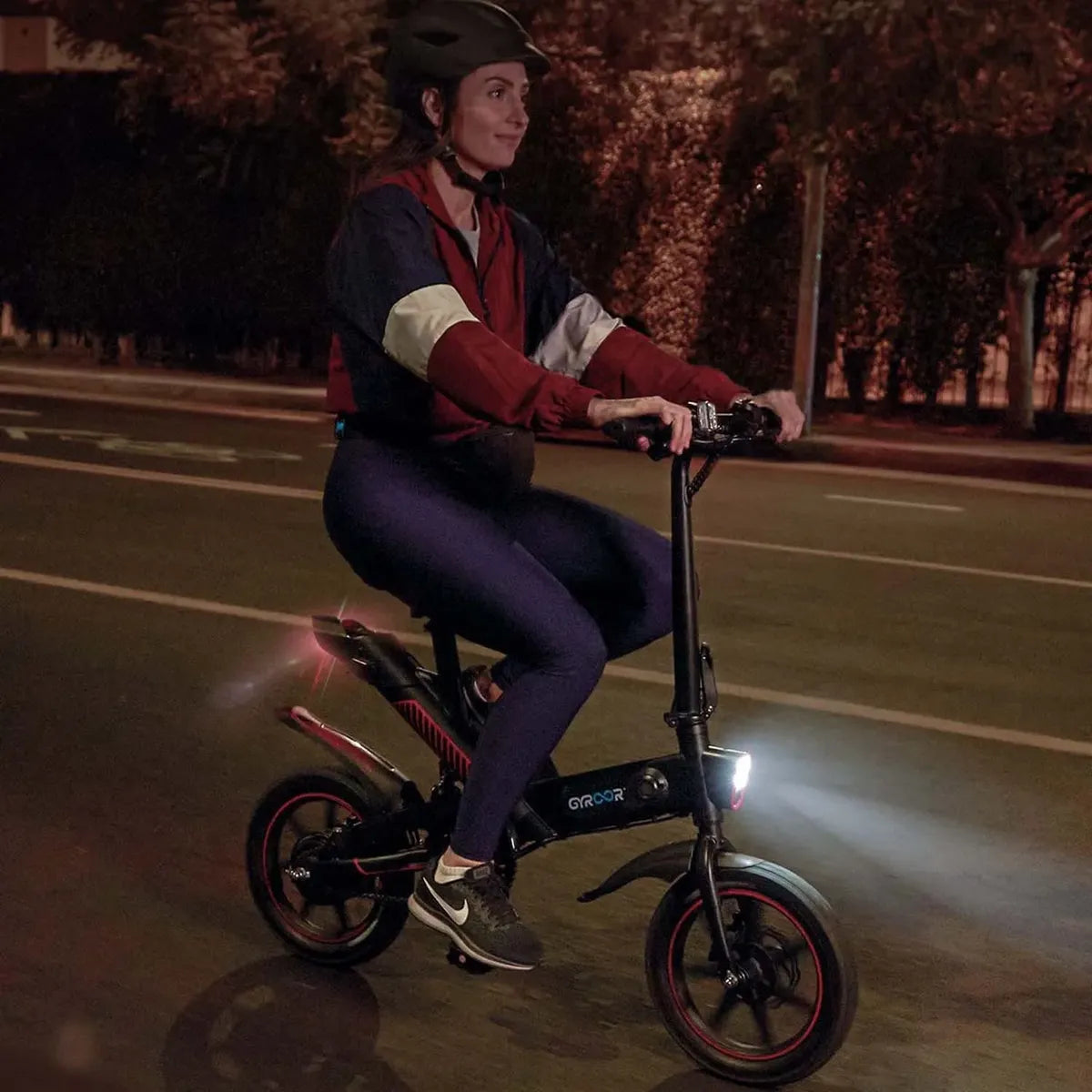 BICICLETA ELECTRICA GYROOR 14″ C3-14 NEGRA