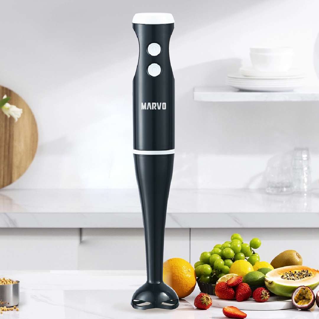 MIXER MARVO HBR-073P ACERO INOXIDABLE NEGRO