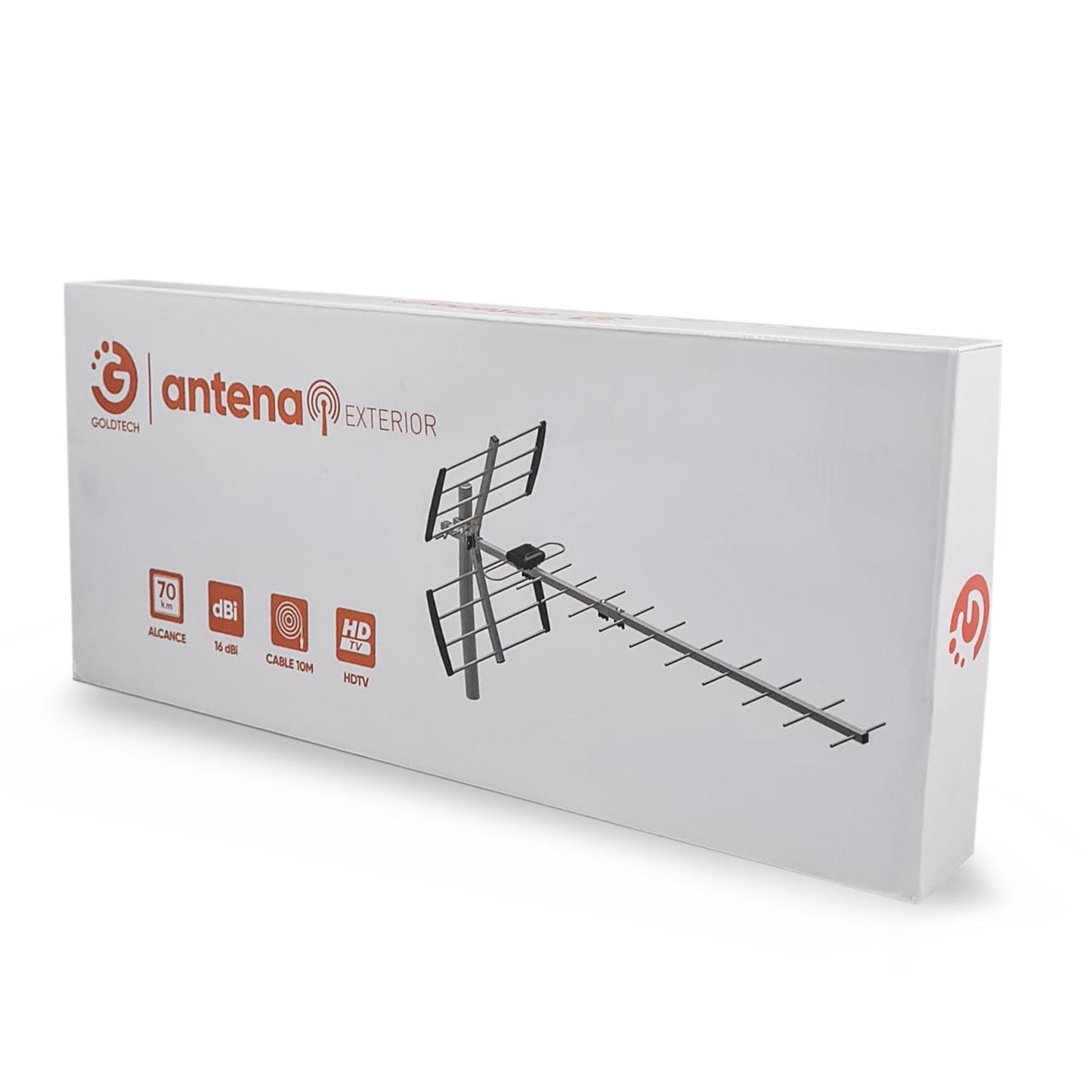 ANTENA EXTERIOR TV DIGITAL GOLDTECH