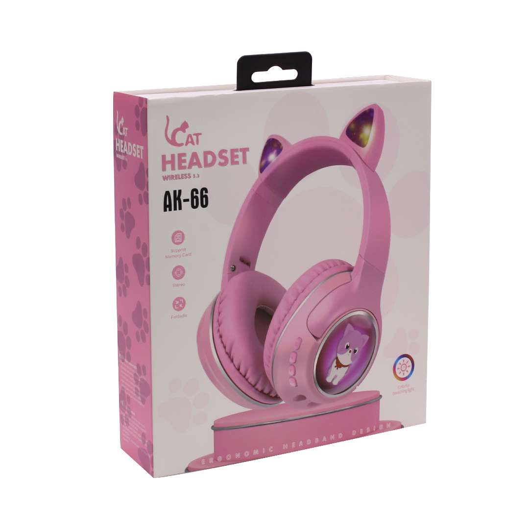 VINCHA AURICULAR BT AK-66 CAT C/LUZ
