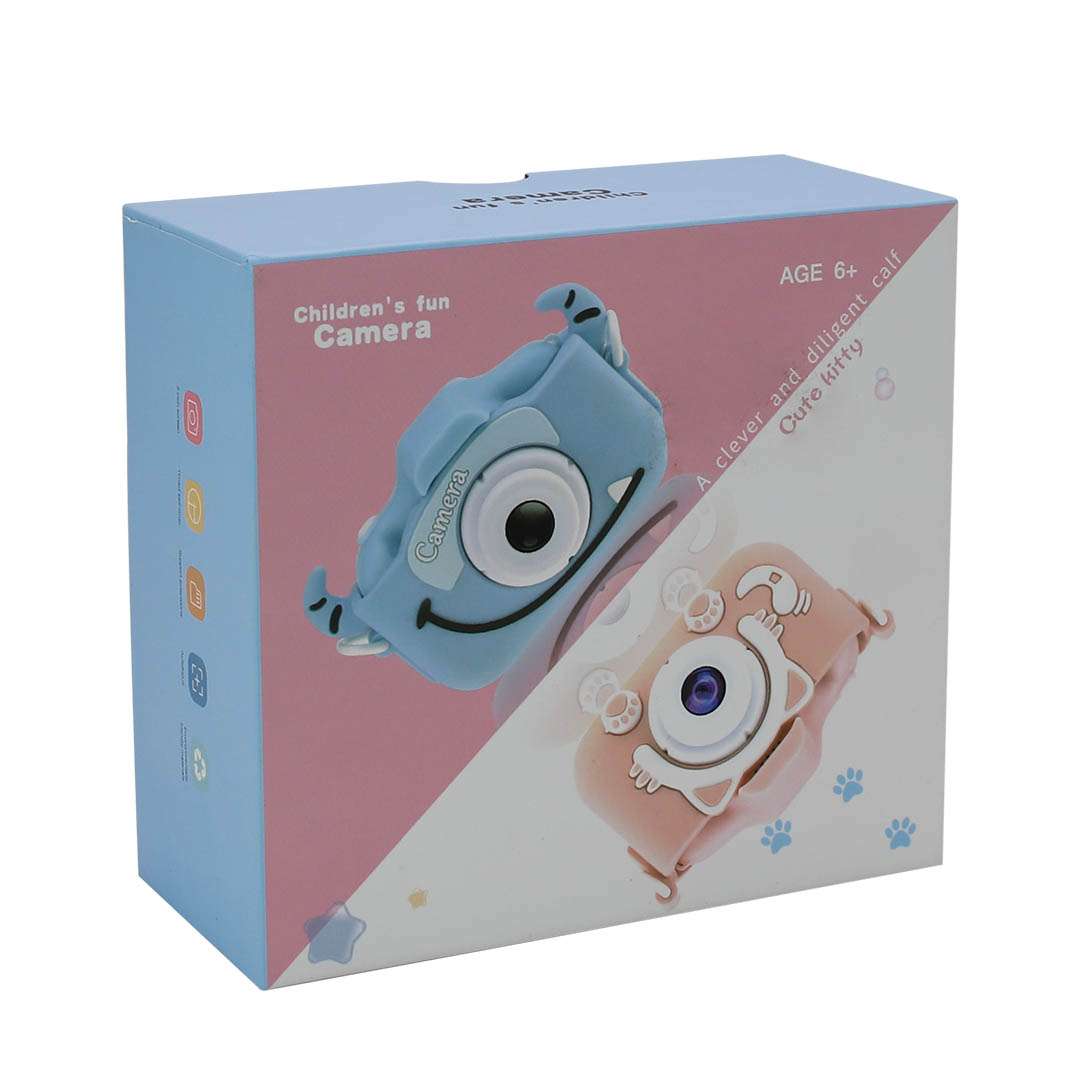CAMARA DE FOTOS INFANTIL ROSADA GATO