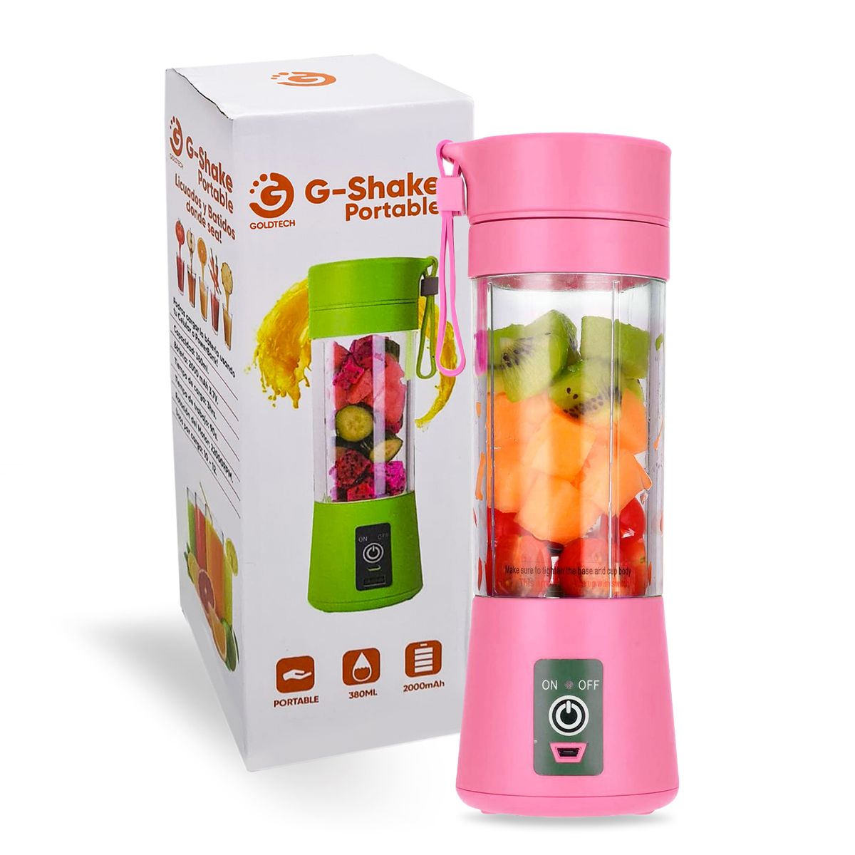 LICUADORA G-SHAKE PORTABLE GOLDTECH