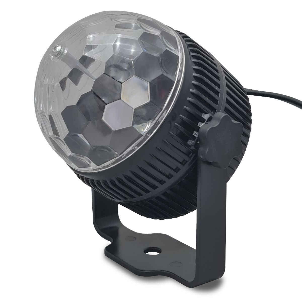 MEDIA BOLA RGB MOVIMIENTO BASE 220V