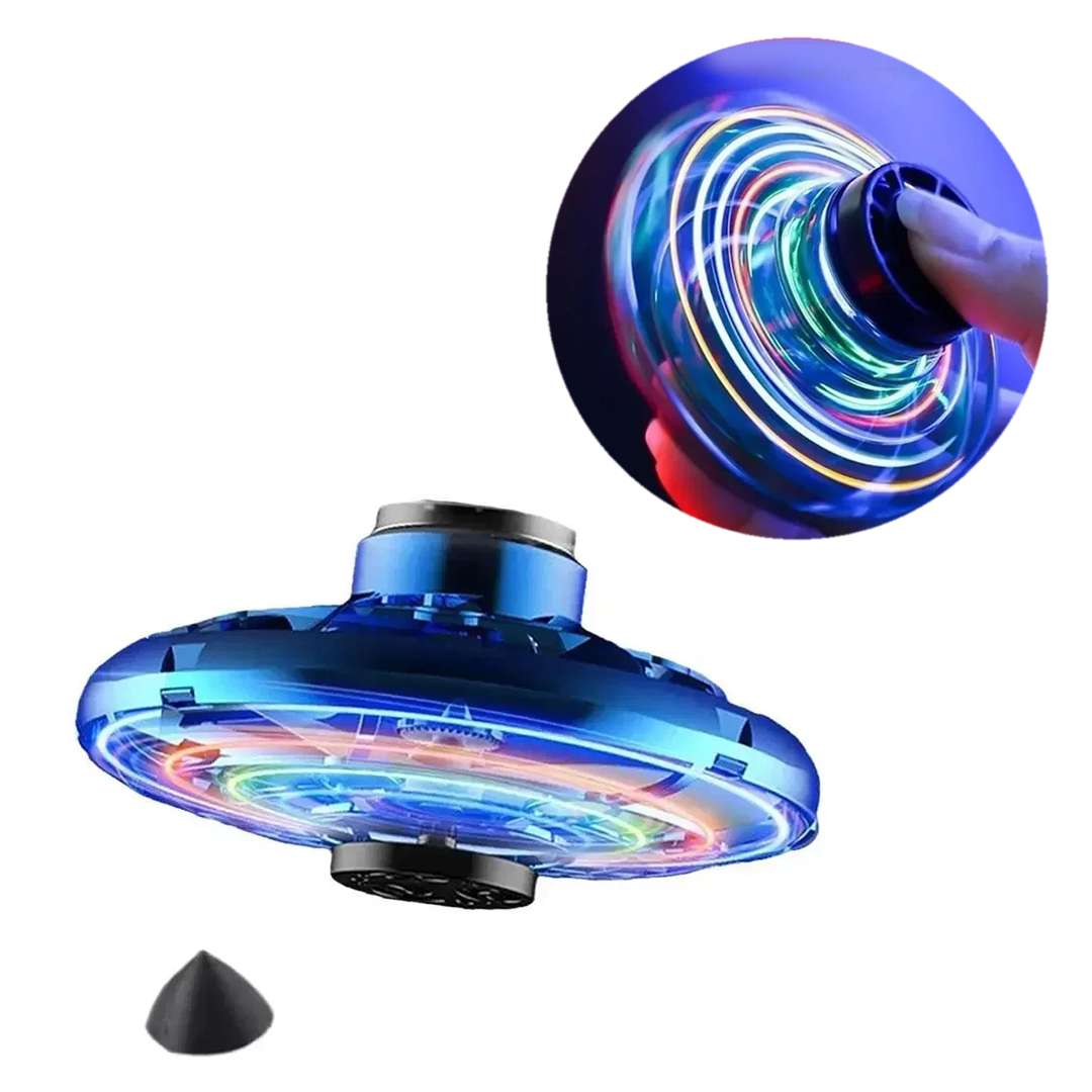 BOLA SPINNER DRONE BOOMERANG ROJO CON LUCES