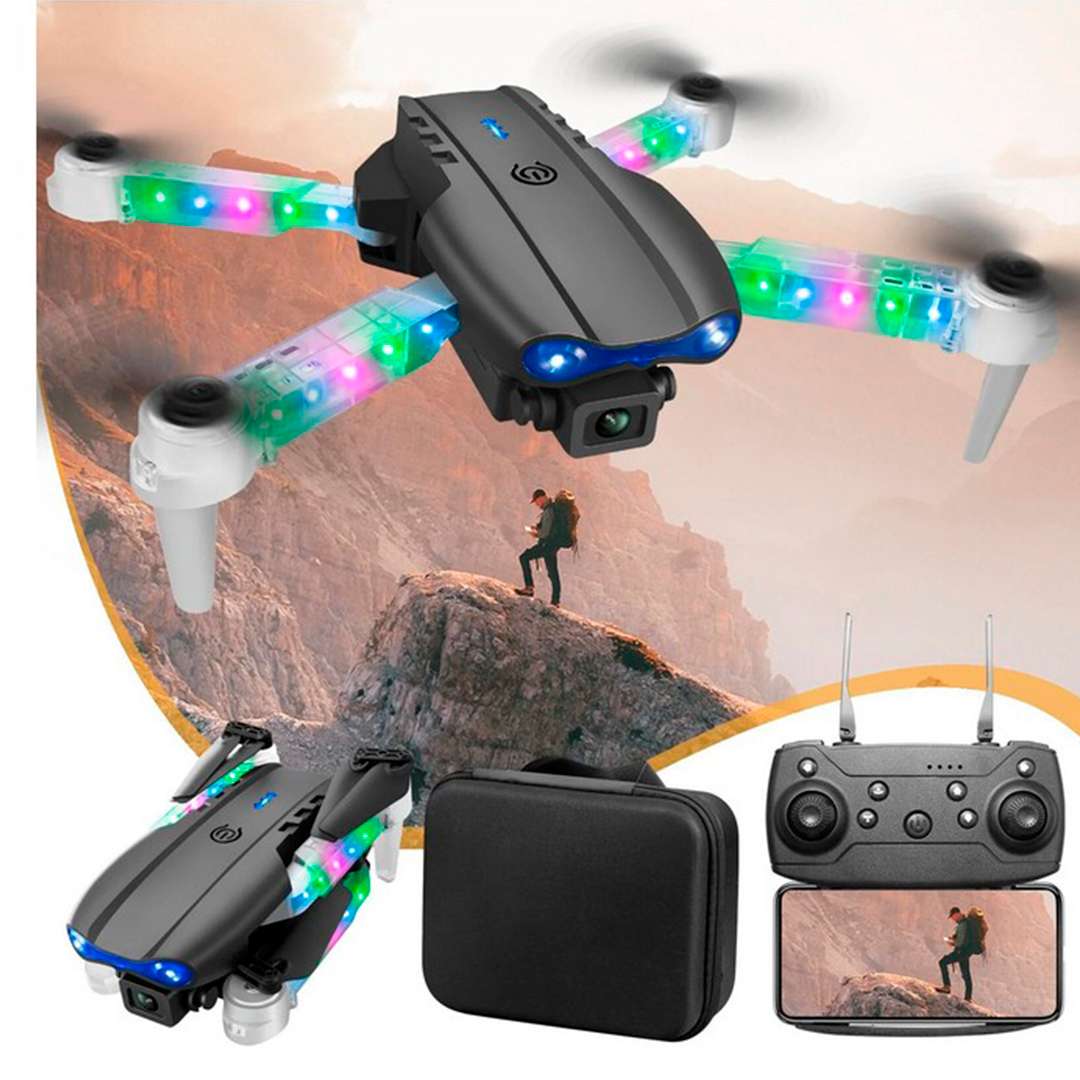 DRONE E88D PRO MAX 4K CON LUZ