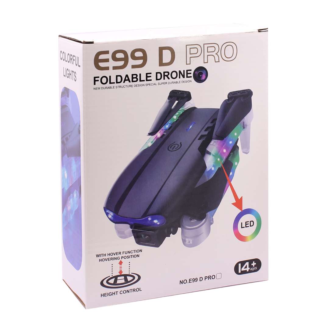 DRONE E88D PRO MAX 4K CON LUZ