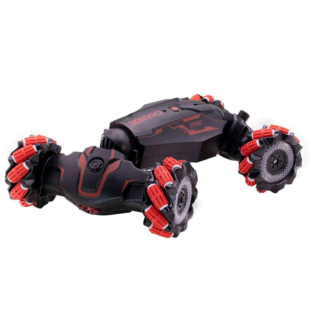 AUTO CON CONTROL REMOTO STUNT CLIMBING 360° ROJO