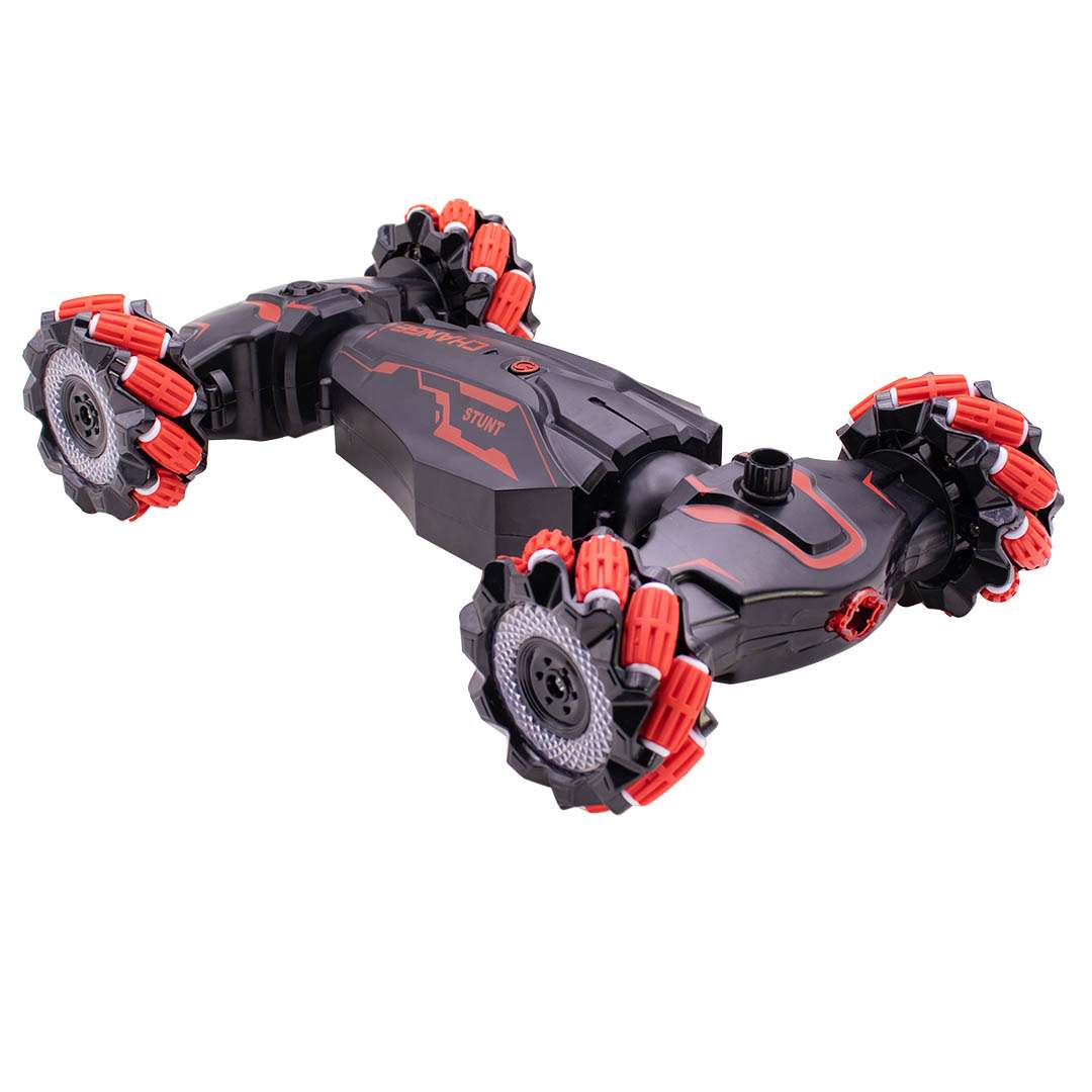 AUTO CON CONTROL REMOTO STUNT CLIMBING 360° ROJO
