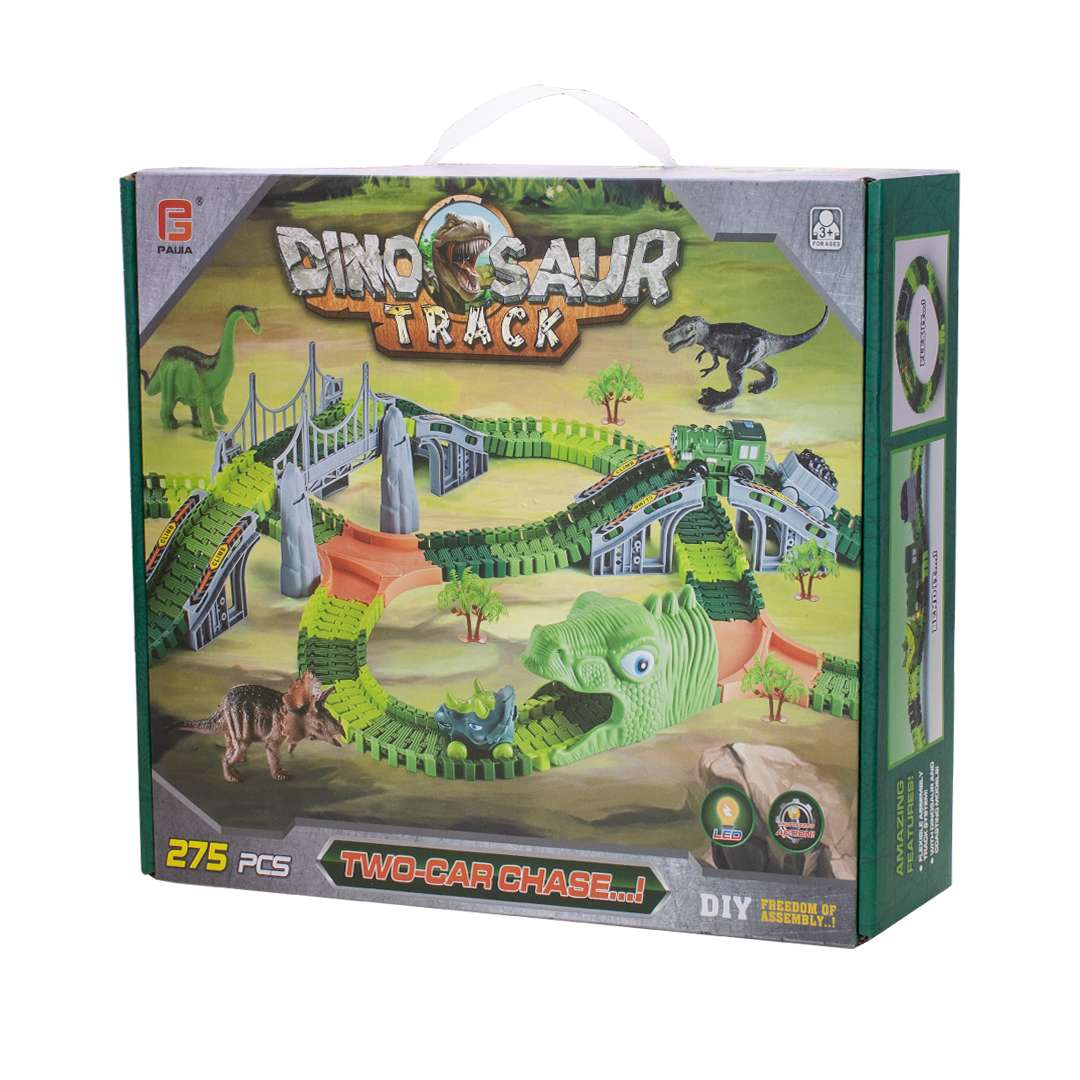 PISTA DINOSAURIO 275 PIEZAS