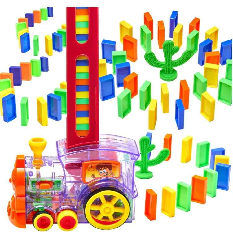 JUEGO DE BLOQUES LOCOMOTORA CON LUCES Y SONIDO