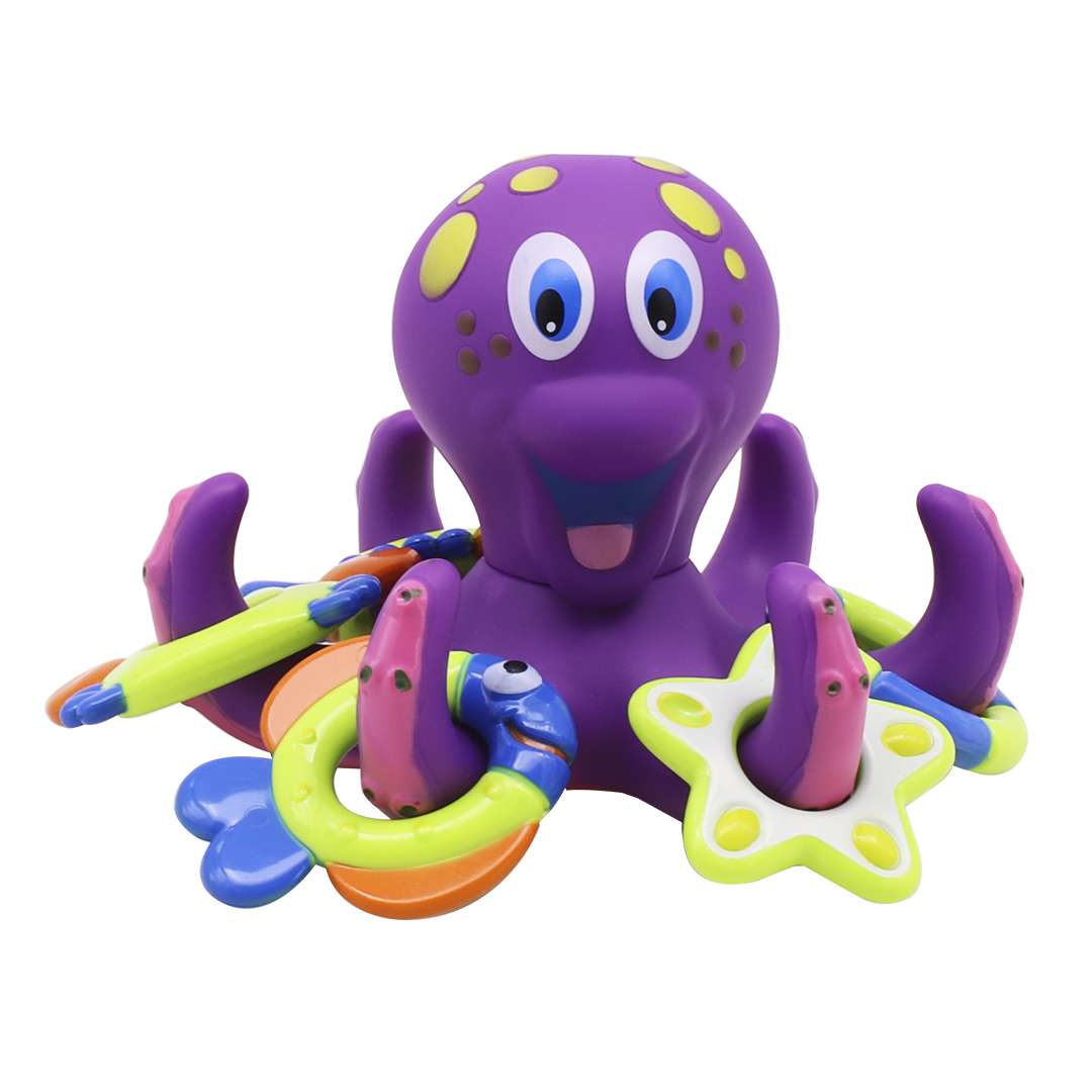 PULPO FLOTANTE JUGUETE DE BAÑO VIOLETA