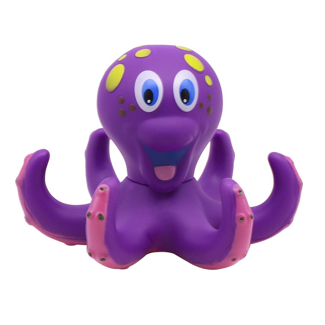 PULPO FLOTANTE JUGUETE DE BAÑO VIOLETA
