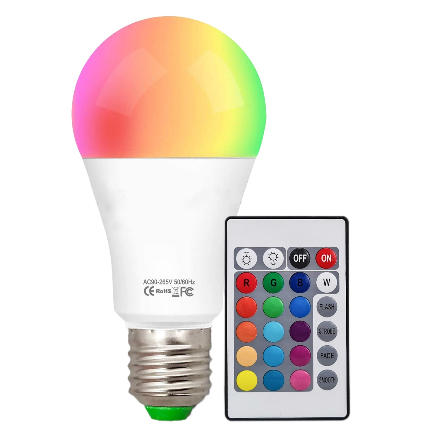 LAMPARA RGB CON CONTROL REMOTO