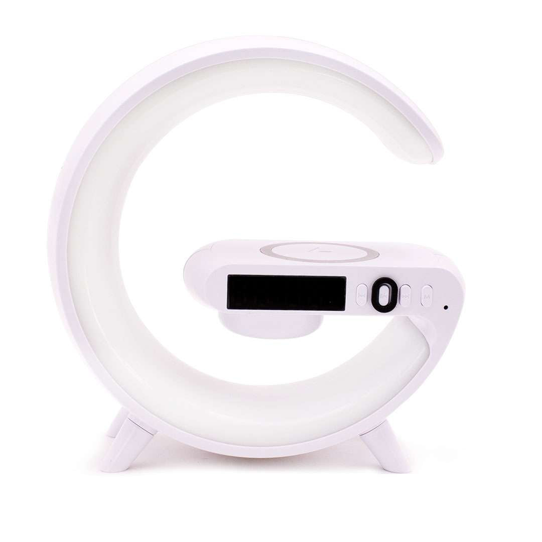 LAMPARA SMART LED G CARGADOR RELOJ RGB