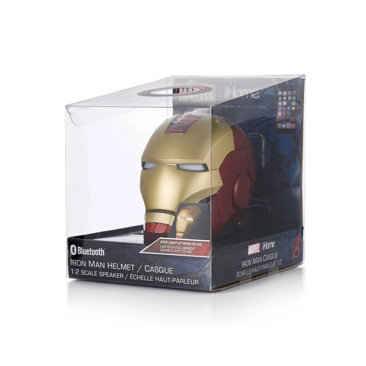 PARLANTE MARVEL HELMET IRON MAN
