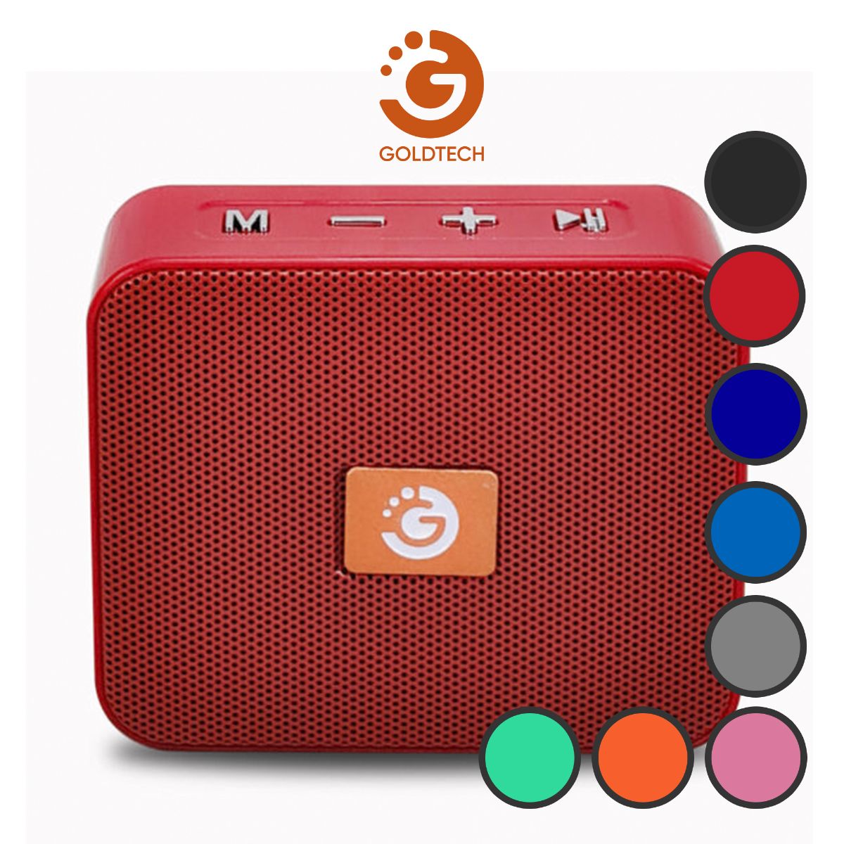 PARLANTE PORTATIL GOLDTECH POCKETBOOM BT/FM/SD