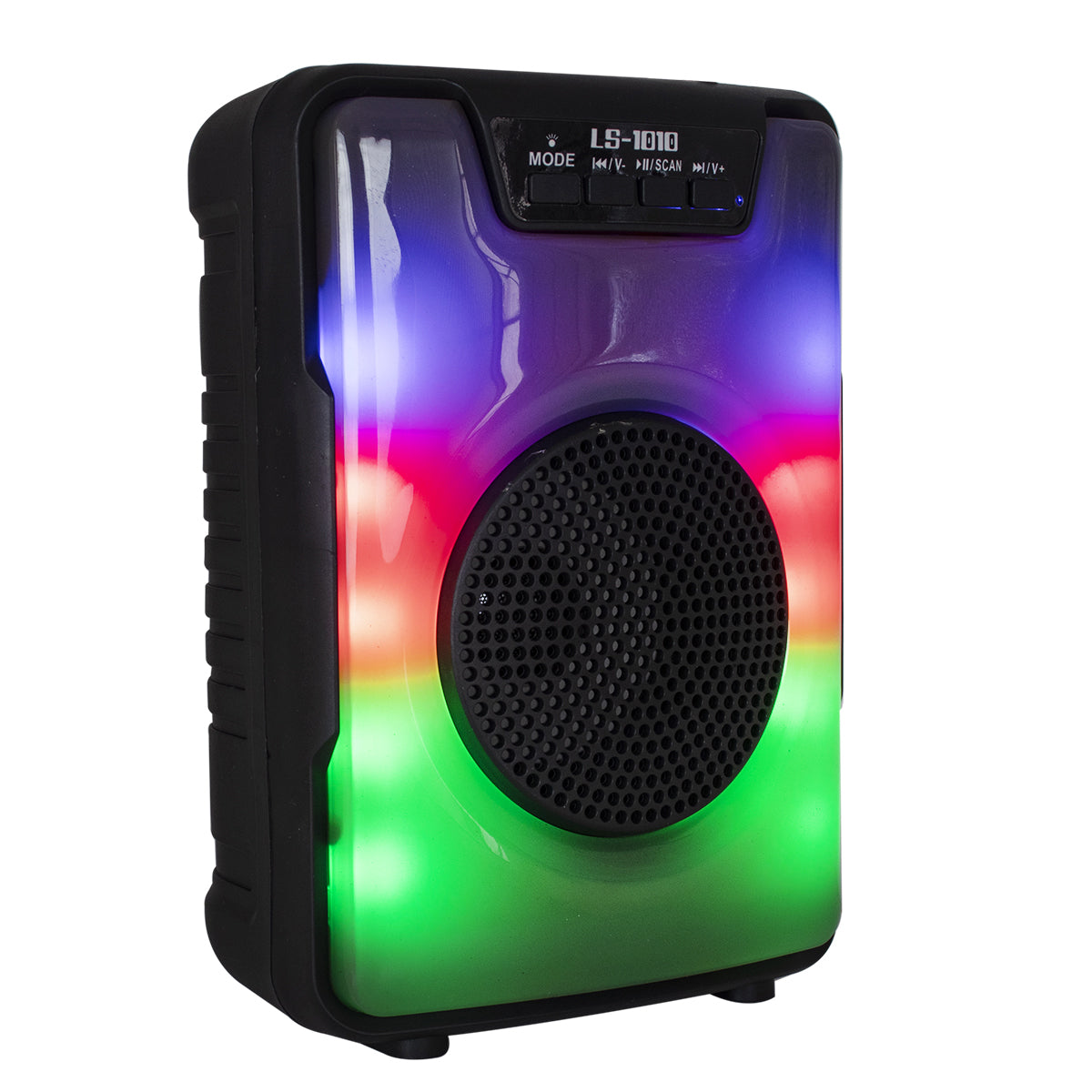 PARLANTE PORTATIL LS-1010 3” RGB BT USB SD AUX