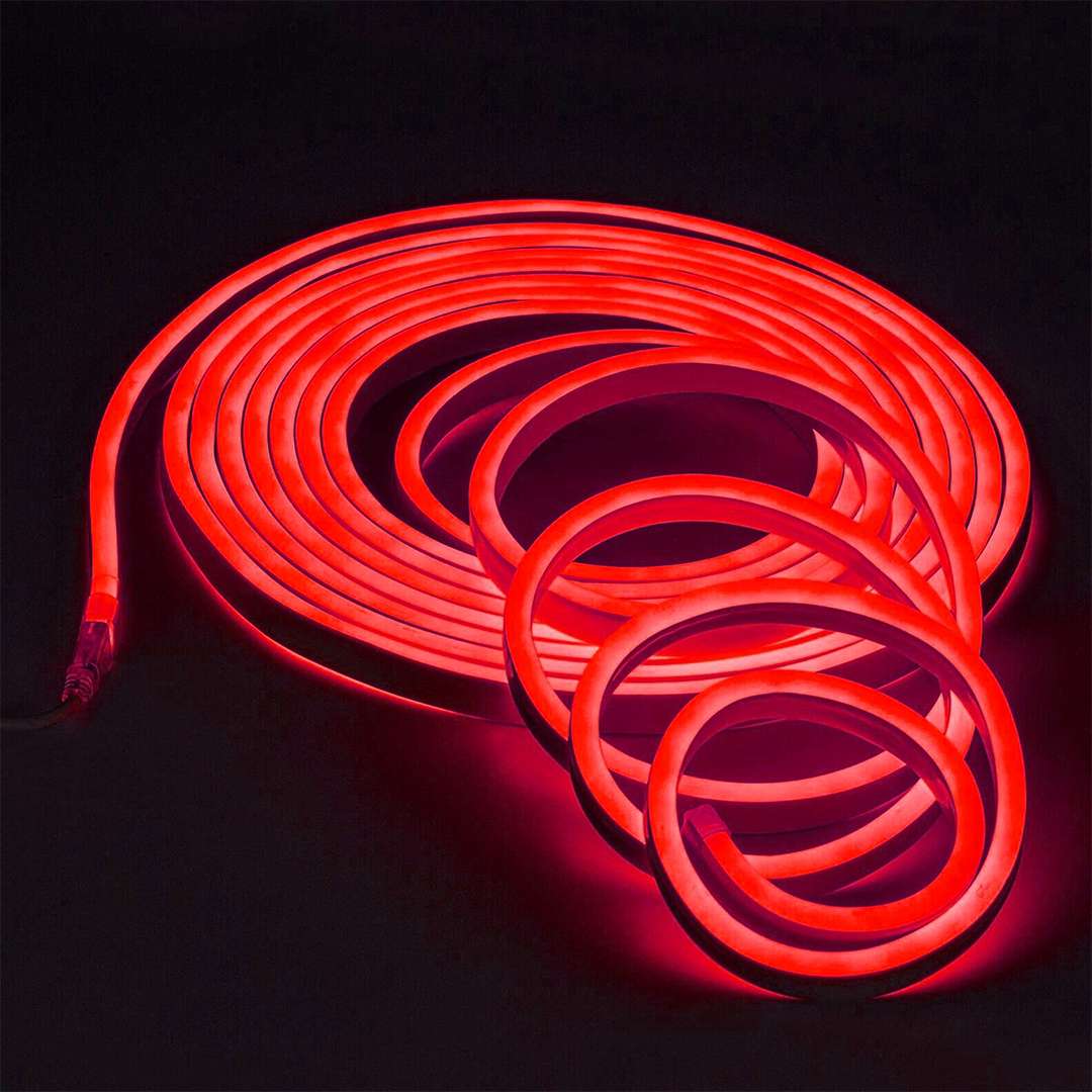 ROLLO LUZ LED NEON FLEXIBLE 5M 220V 12V
