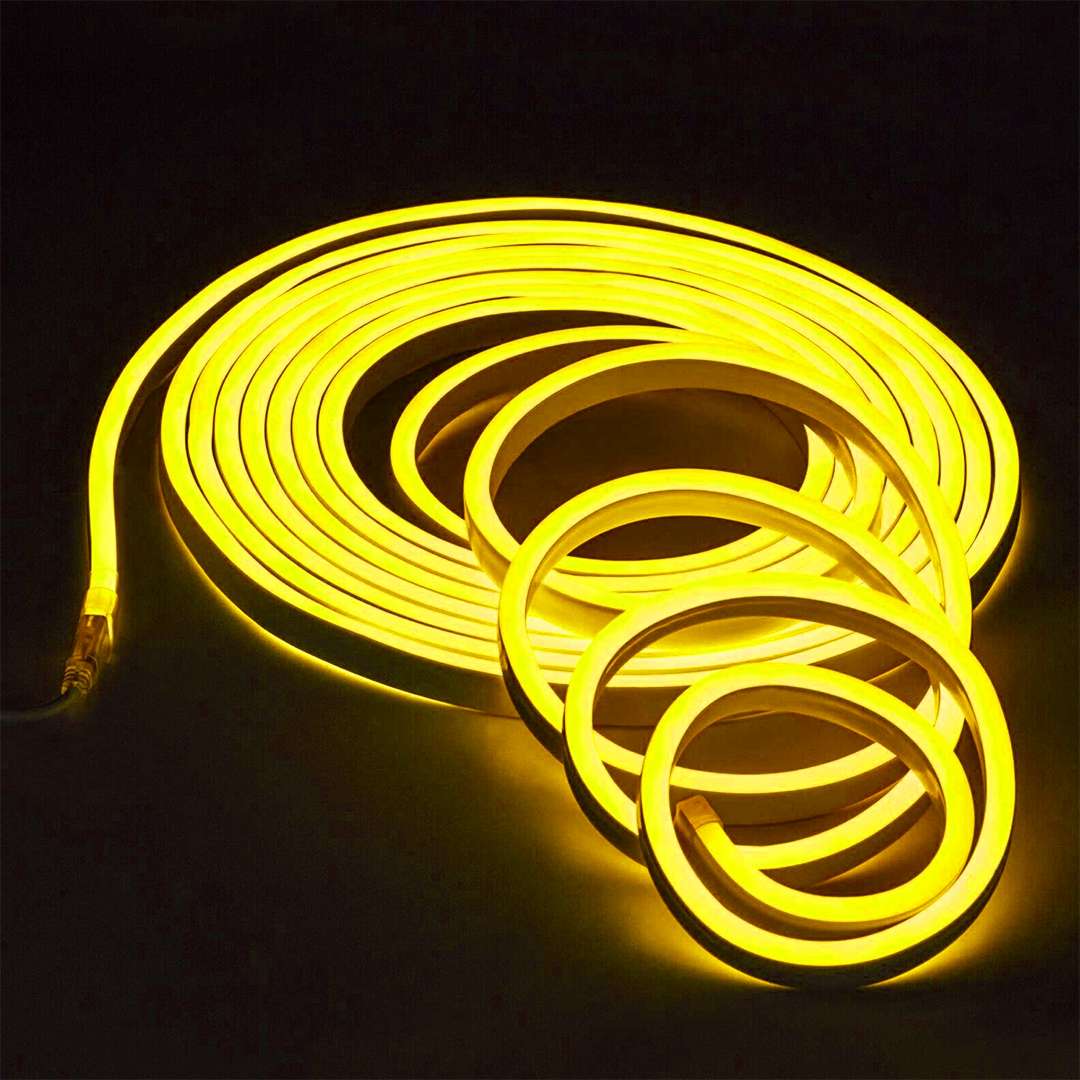 ROLLO LUZ LED NEON FLEXIBLE 5M 220V 12V