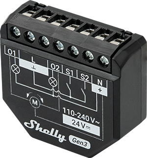 Interruptor inteligente de 2 canales Gen3 Wi Fi