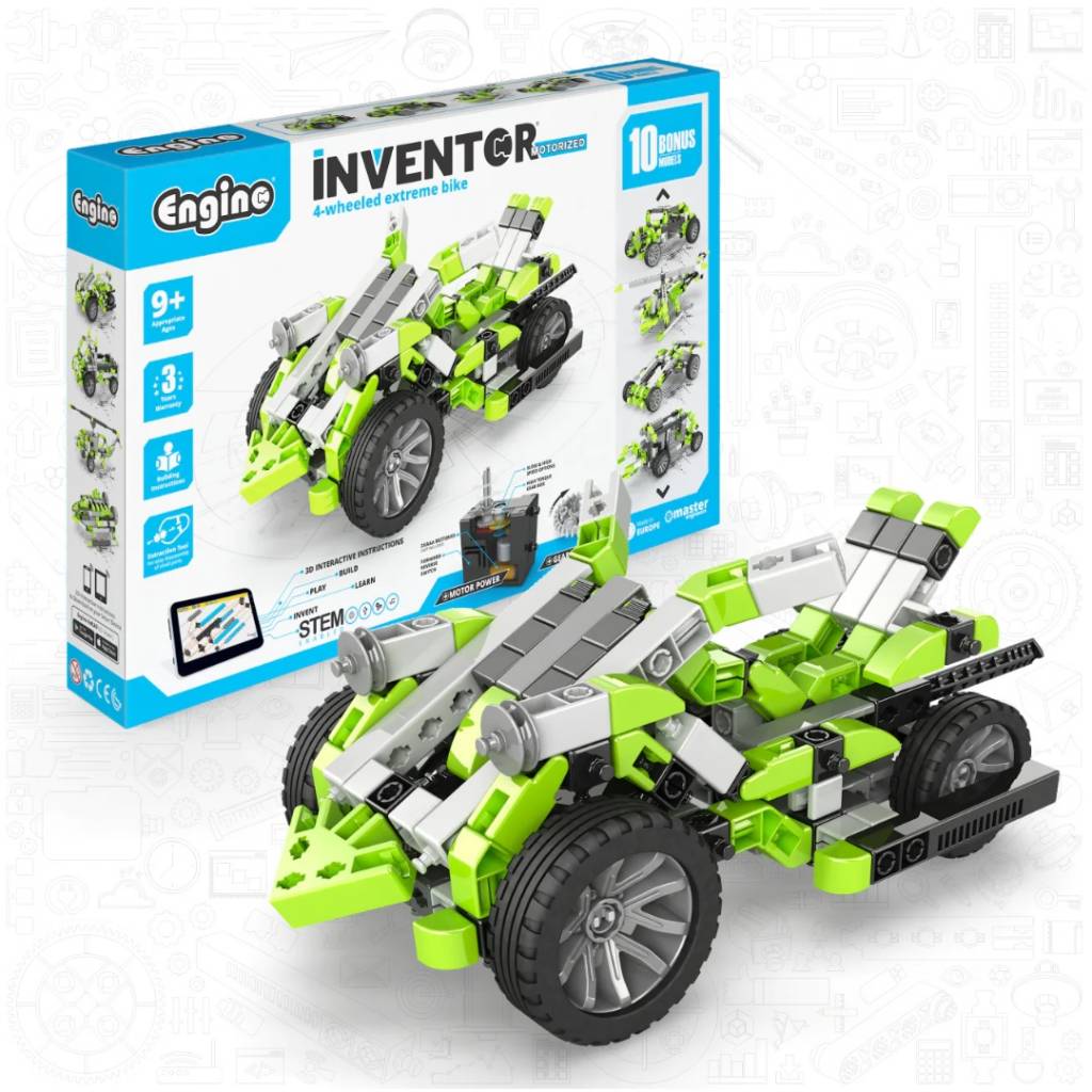 Juego de Armar Inventor Motorized Moto Extrema +10 modelos IN51 ENGINO