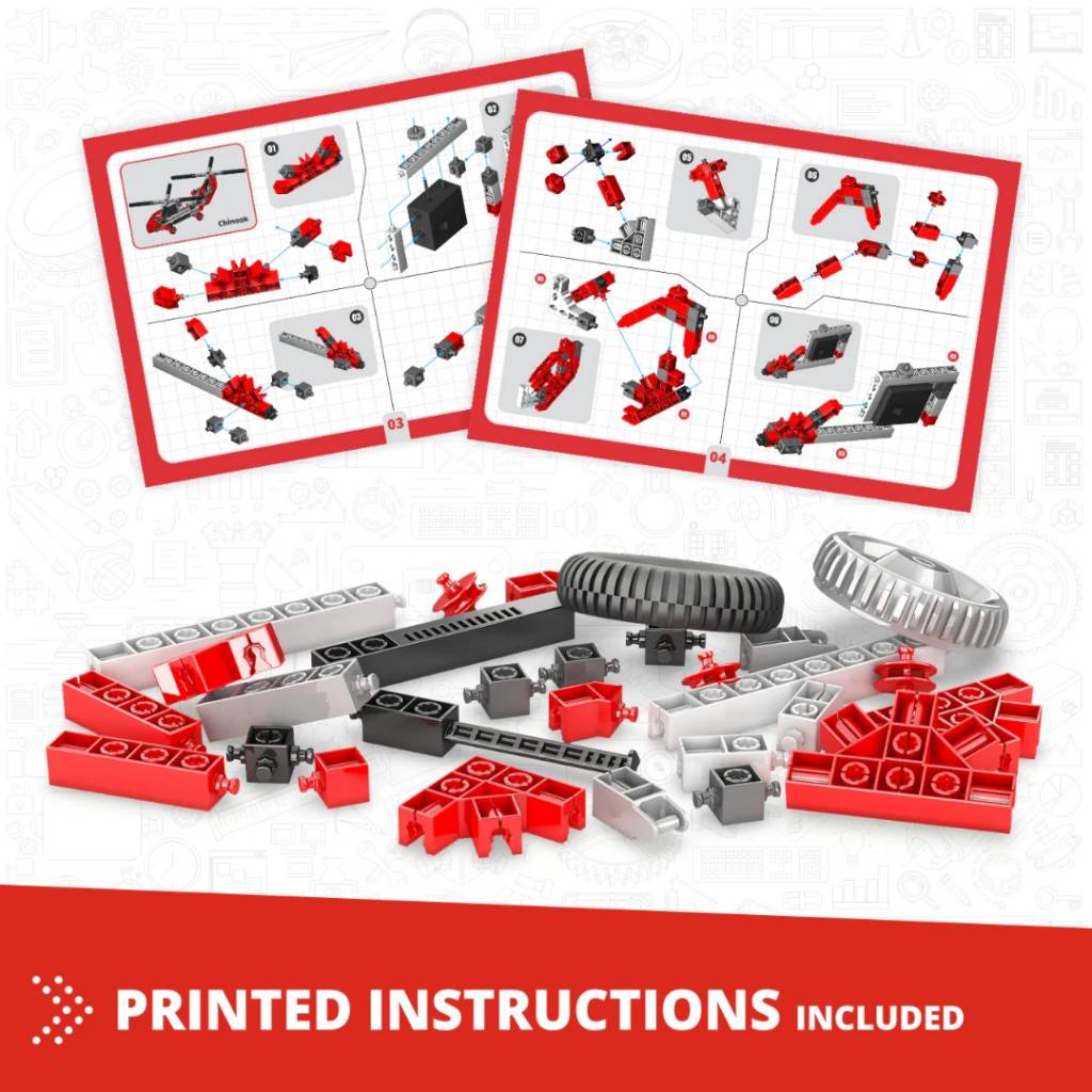 Juego de armar Creative Builder Multimodelos 90 modelos/Motorizado 9030 ENGINO