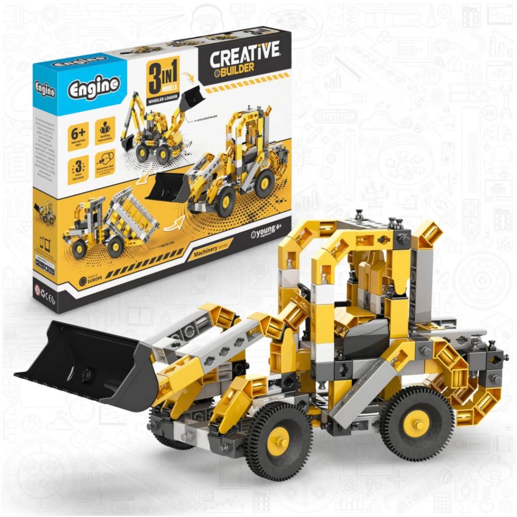 Juguete para Armar Creative Builder Excavadora +2 modelos CB-M20 ENGINO