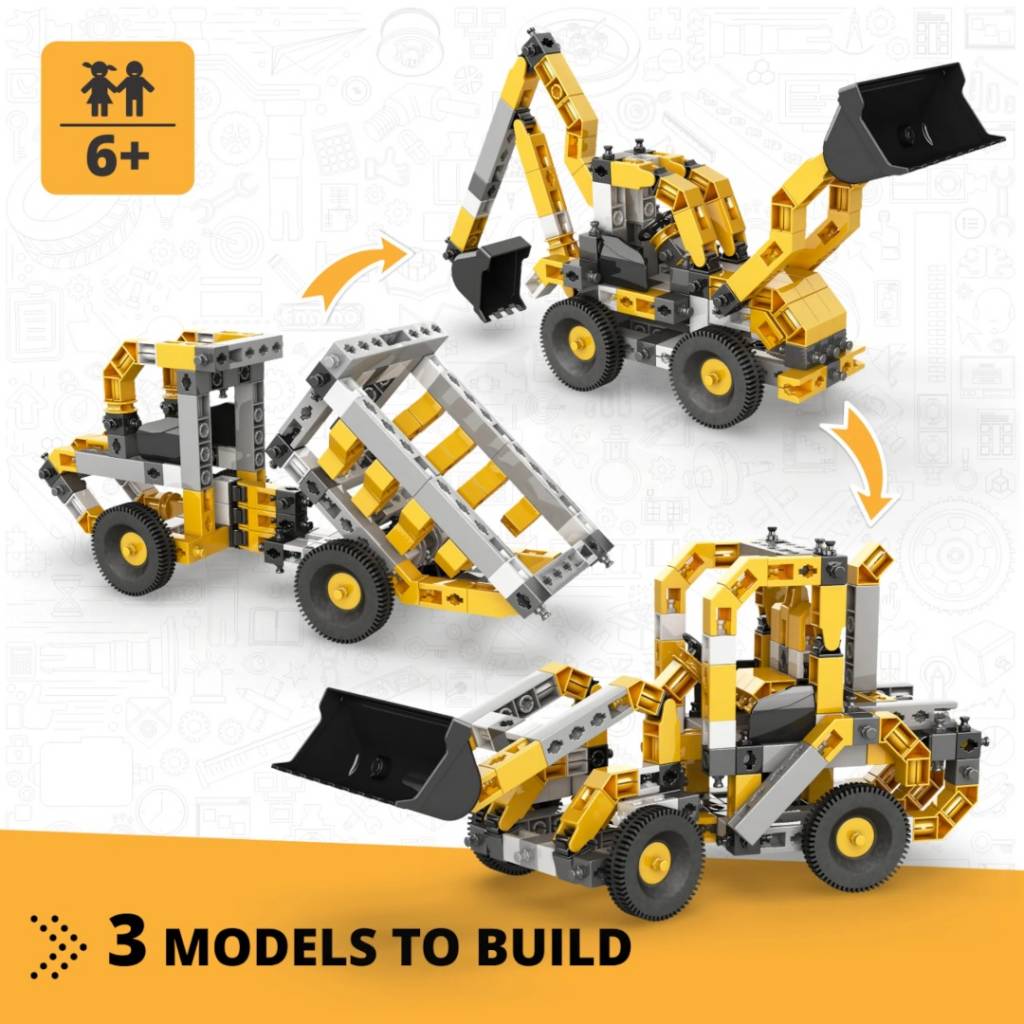 Juguete para Armar Creative Builder Excavadora +2 modelos CB-M20 ENGINO