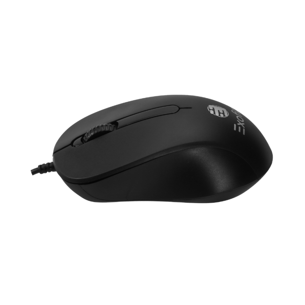 Combo USB Teclado y Mouse CO-01 Negro Exofiz