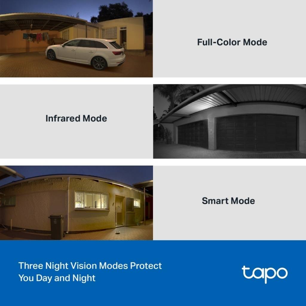 TP-LINK IP TAPO C510W 2K Rotatoria Inalámbrica Visión Nocturna