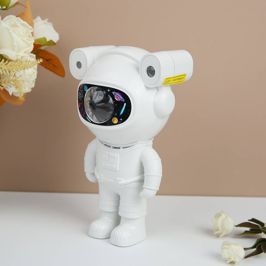 Lámpara Proyector Astronauta con Parlante Bluetooth