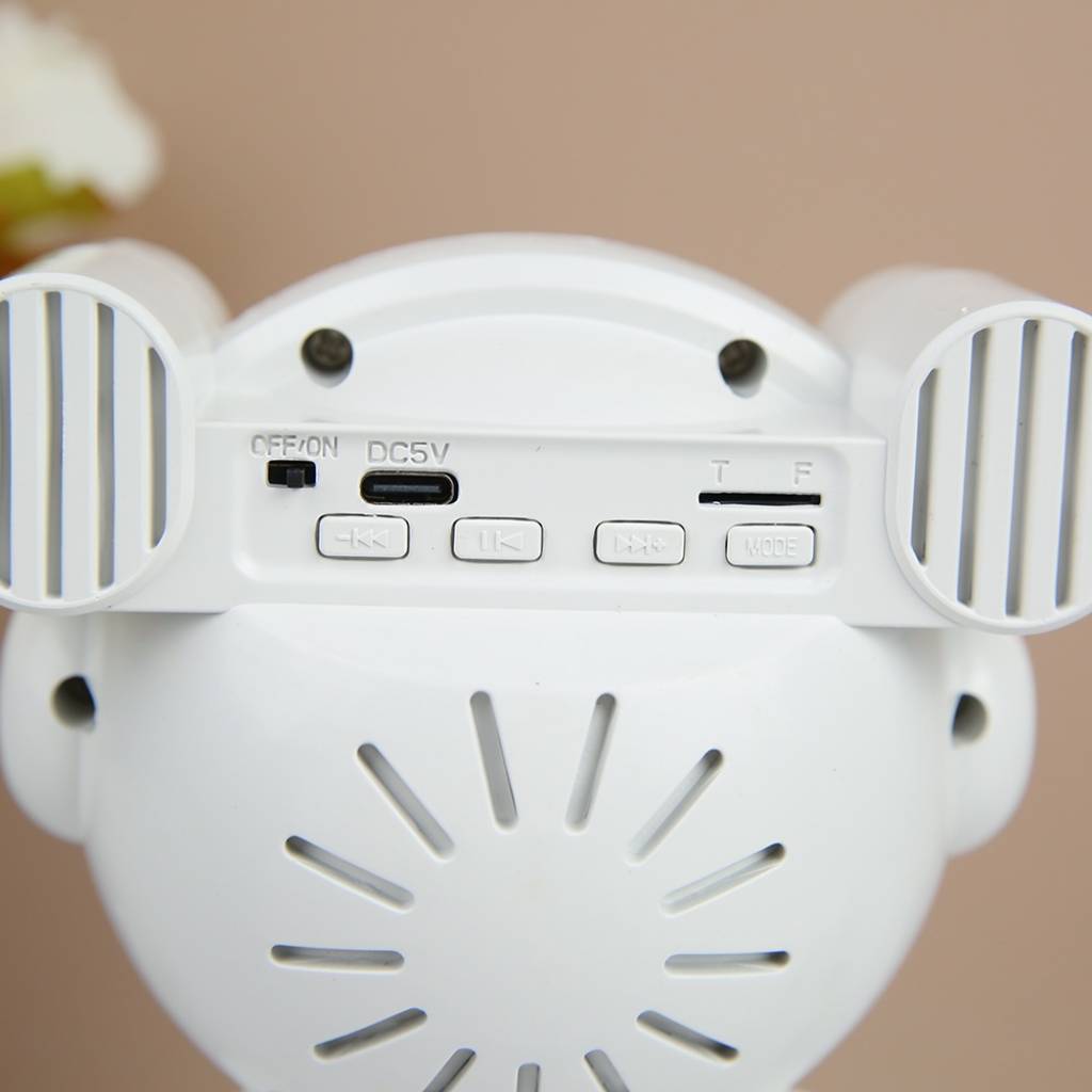 Lámpara Proyector Astronauta con Parlante Bluetooth