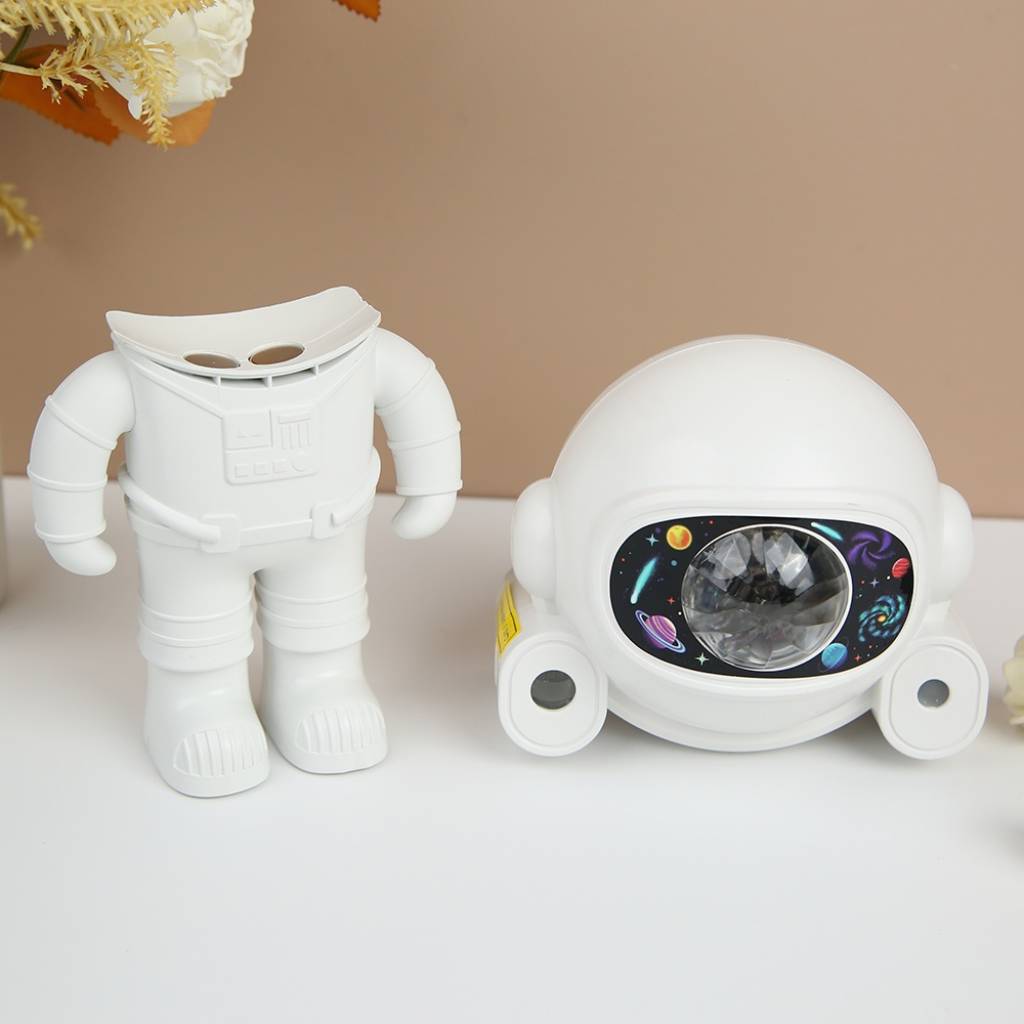 Lámpara Proyector Astronauta con Parlante Bluetooth
