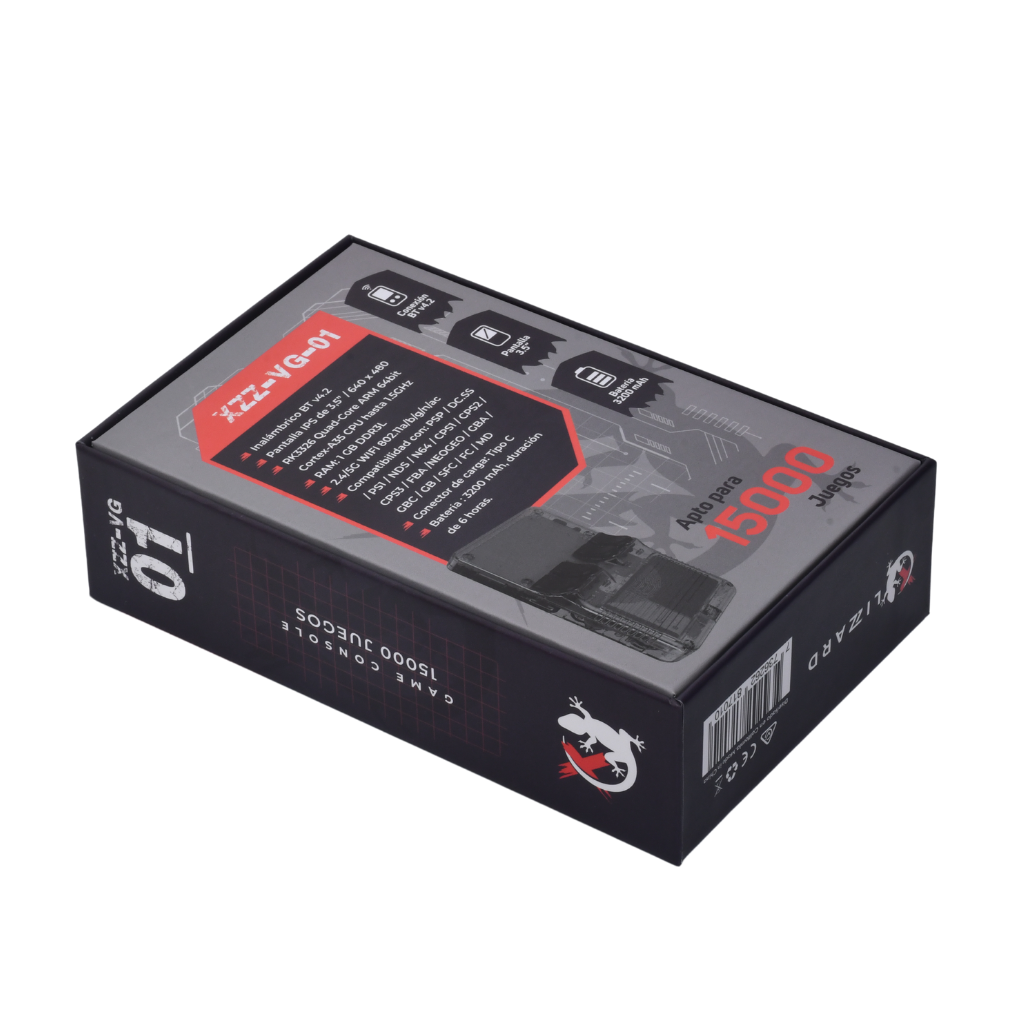 Consola Portátil XZZ-VG-01 Apto para 15.000 Juegos
