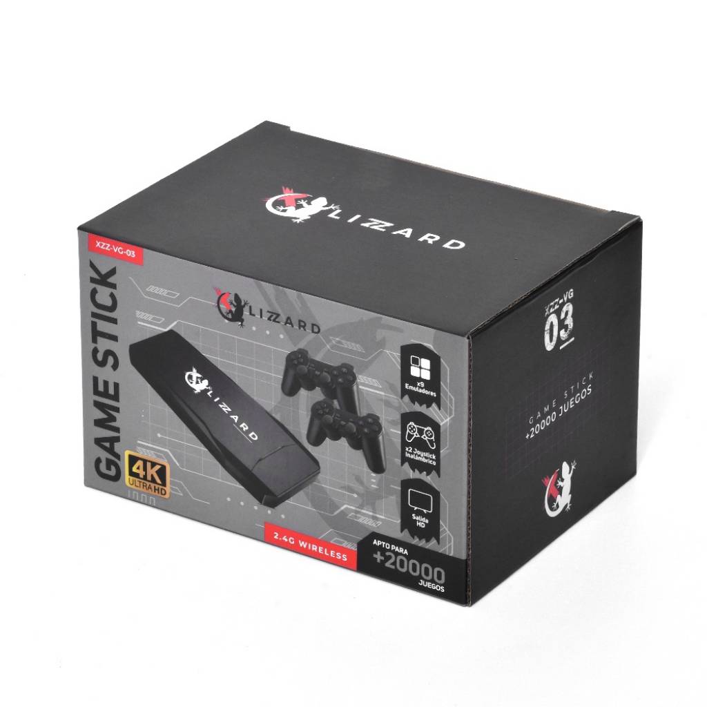 Consola Game Stick para TV XZZ-VG-03 Apto para +20.000 Juegos