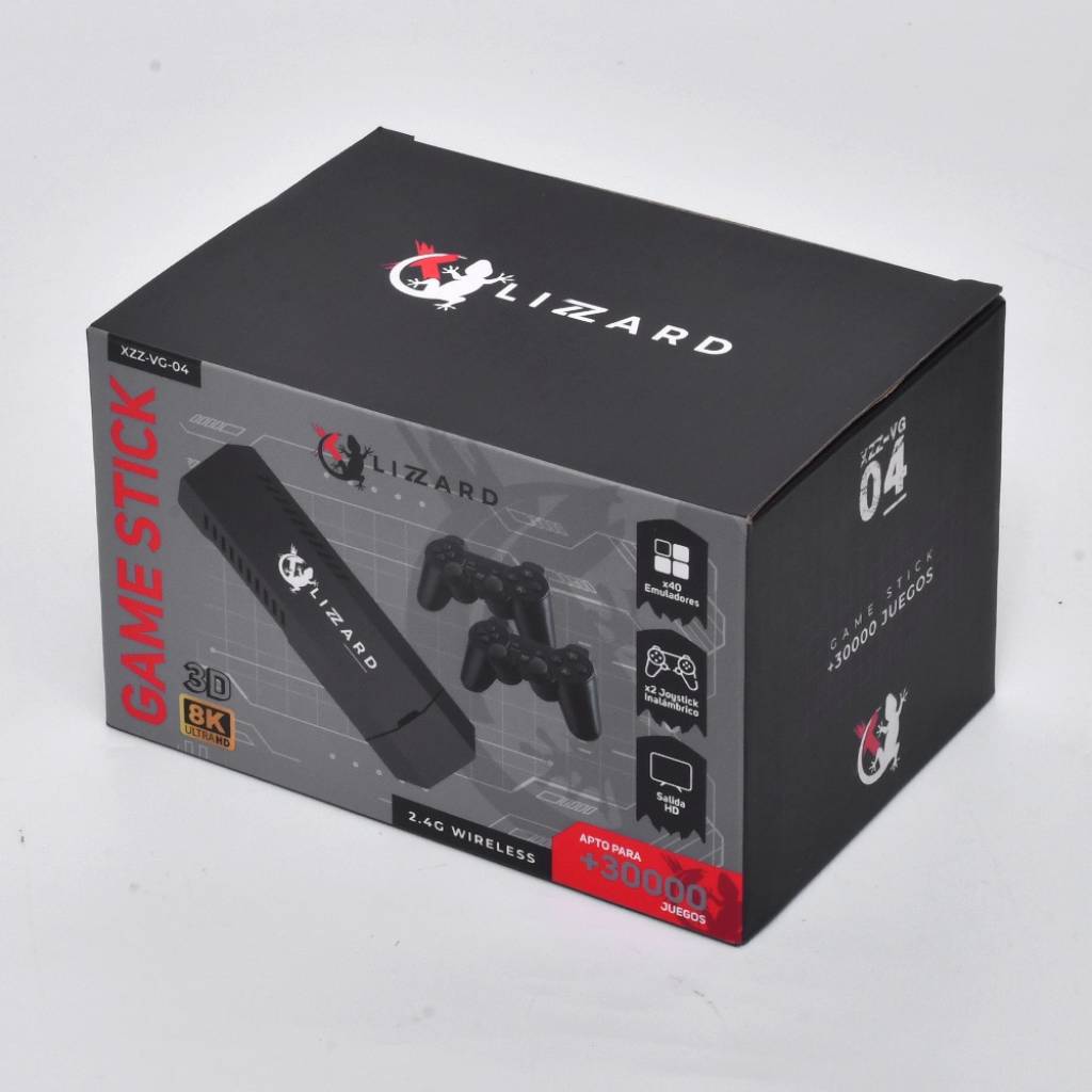 Consola Game Stick para TV XZZ-VG-04 Apto para +30.000 Juegos 8K