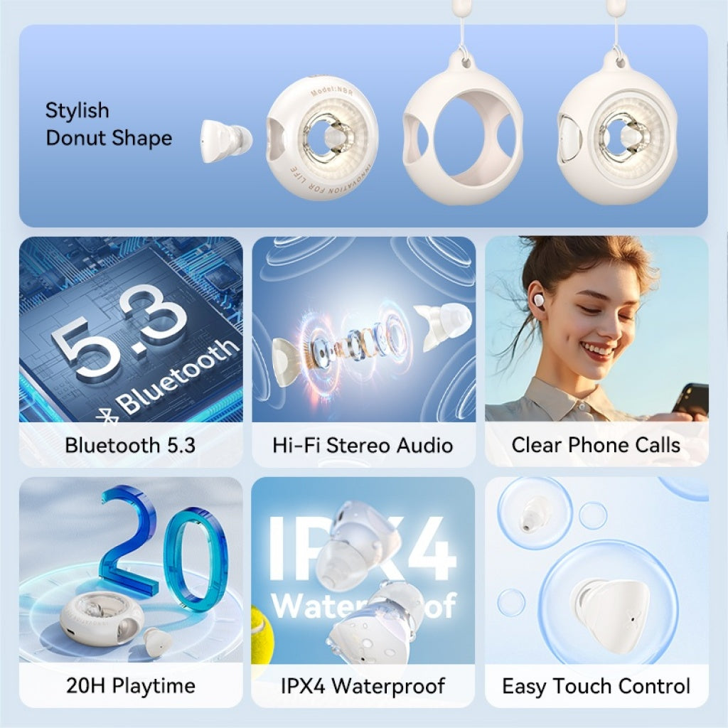 Auricular Bluetooth Tiny T17 NBRB0 Vention