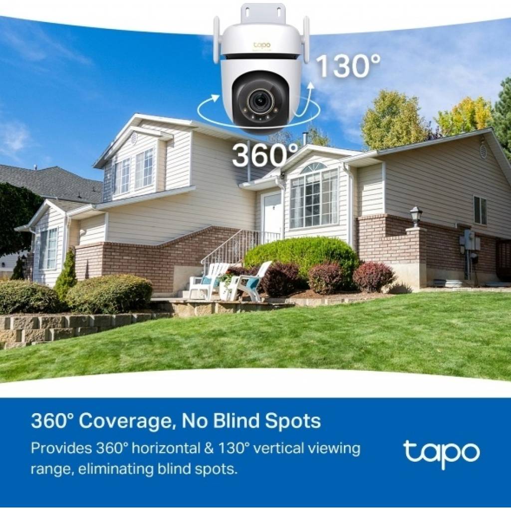 IP TAPO C530WS Domótica PanTilt 3K Inalámbrica Visión Nocturna TP-LINK