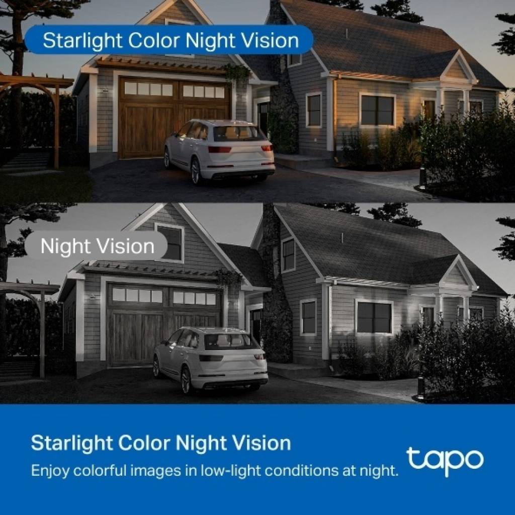 IP TAPO C530WS Domótica PanTilt 3K Inalámbrica Visión Nocturna TP-LINK