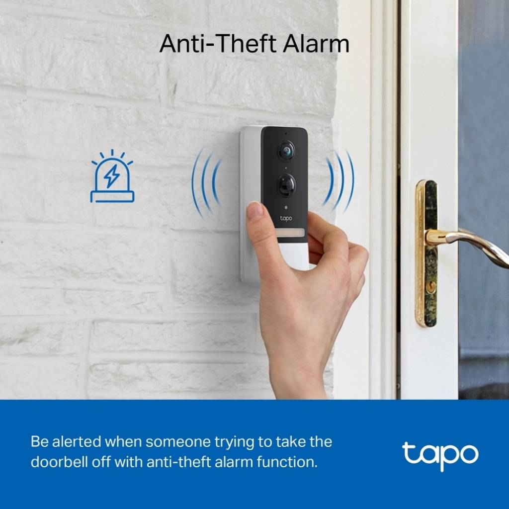 Timbre Inteligente con Video y Batería Tapo D230S1 + Hub TP-LINK
