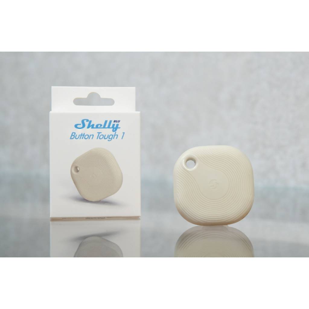 Control Smart Shelly BLU Ivory Botón Inteligente 1 Canal Bluetooth