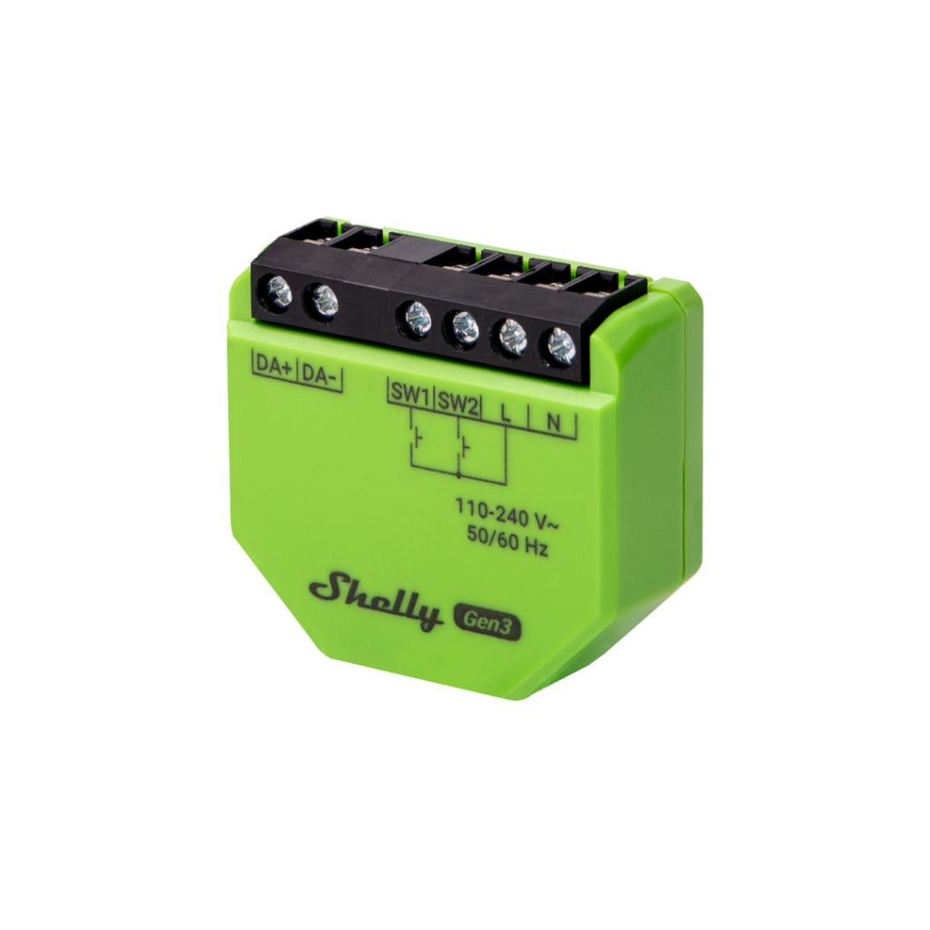 Dimmer Gen3 Controlador de intensidad DALI by SHELLY