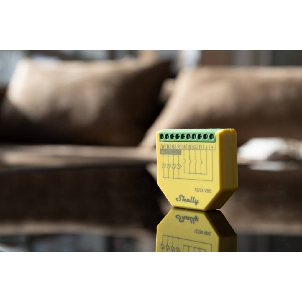 Controlador Shelly Plus RGBW PM Wi-fi
