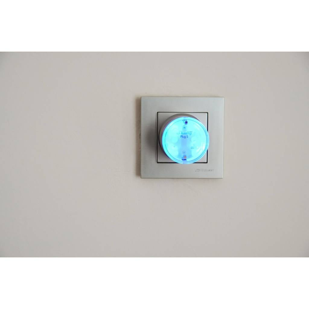 Enchufe Inteligente de Interior Shelly Plug S Gen3 PM Wi-Fi