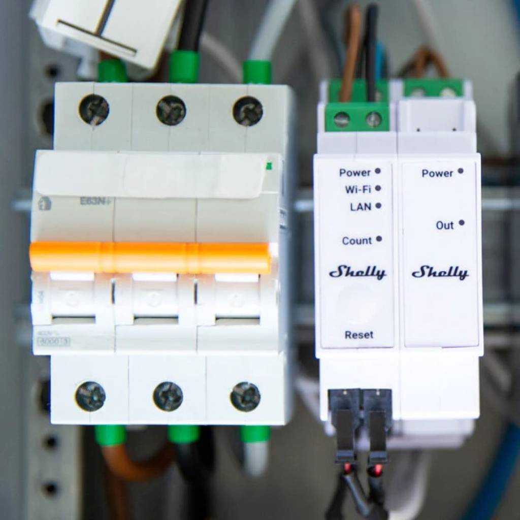 Rele Shelly Pro 3EM switch de expansion DIN
