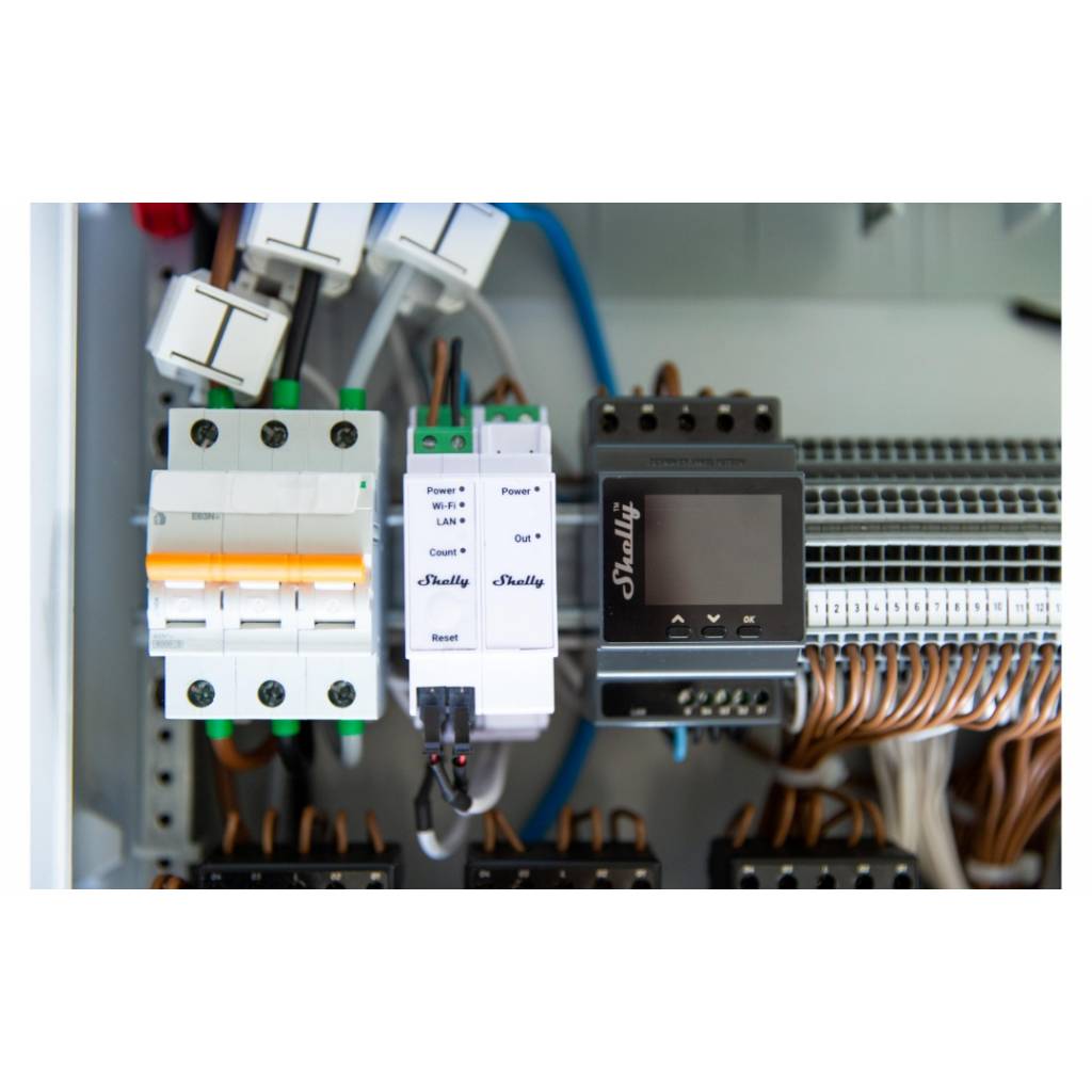 Rele Shelly Pro 3EM switch de expansion DIN